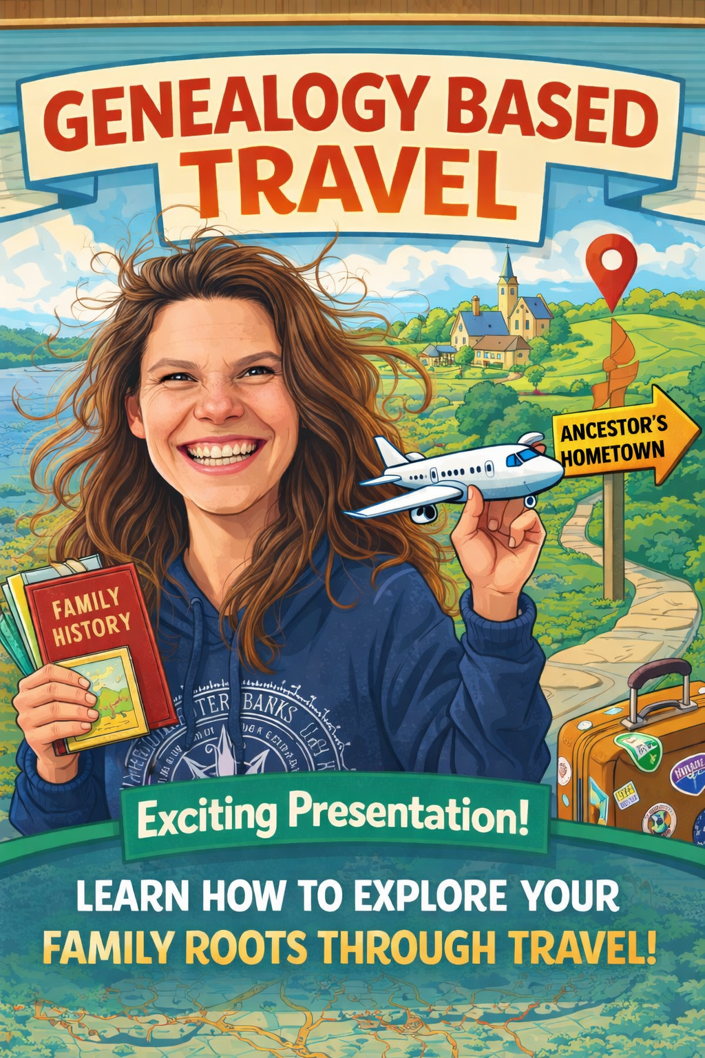 January General Meeting - Traveling for Heritage & Genealogy: Finding Your Story Around the World